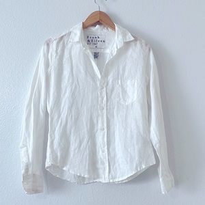 Frank & Eileen Button Down Linen Top